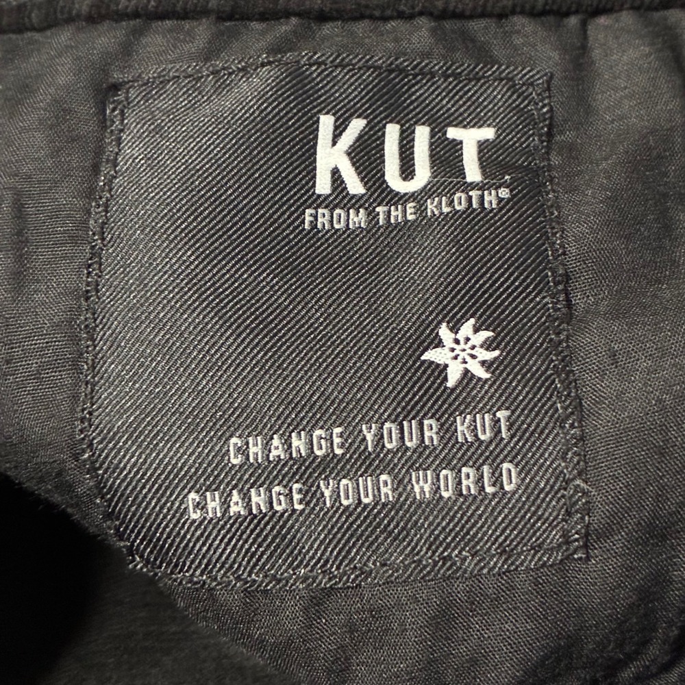 KUT From the Kloth Catherine Boyfriend Corduroy‎ Pants Women Size 18 - Picture 4 of 9